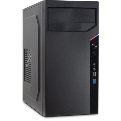 Inter-Tech IT-6505 Retro Micro Tower Svart