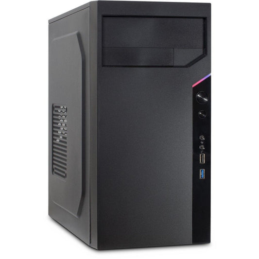 Inter-Tech IT-6505 Retro Micro Tower Svart