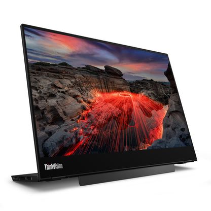 Lenovo ThinkVision M14t Gen 2 LED display 35,6 cm (14") 2240 x 1400 pixlar 2.2K Pekskärm Svart
