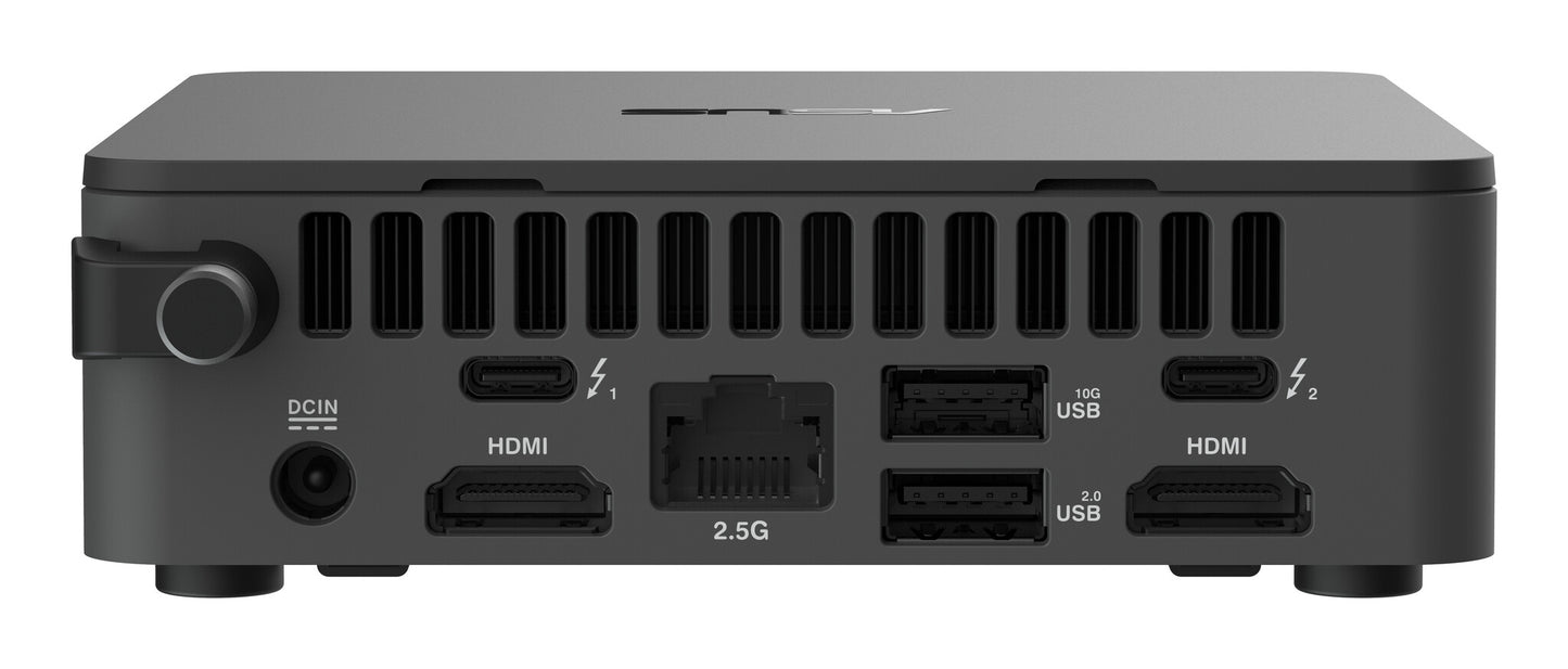 ASUS NUC RNUC13ANKI7068C2I Intel® Core™ i7 i7-1360P 16 GB DDR4-SDRAM 512 GB SSD Windows 11 Pro Mini PC Mini-PC Svart