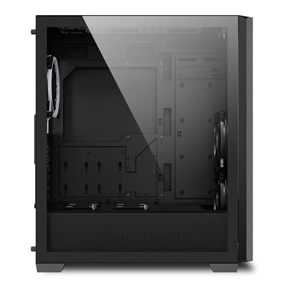 Sharkoon VS9 RGB Midi Tower Svart