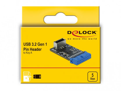 DeLOCK 41981 nätverkskort/adapters Intern USB 3.2 Gen 2 (3.1 Gen 2)