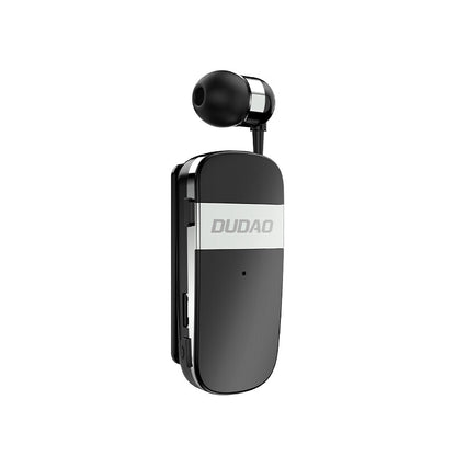 DUDAO GU9 Extendable Wiring Bluetooth Earphone Hörlurar Trådlös I öra Samtal/musik Svart