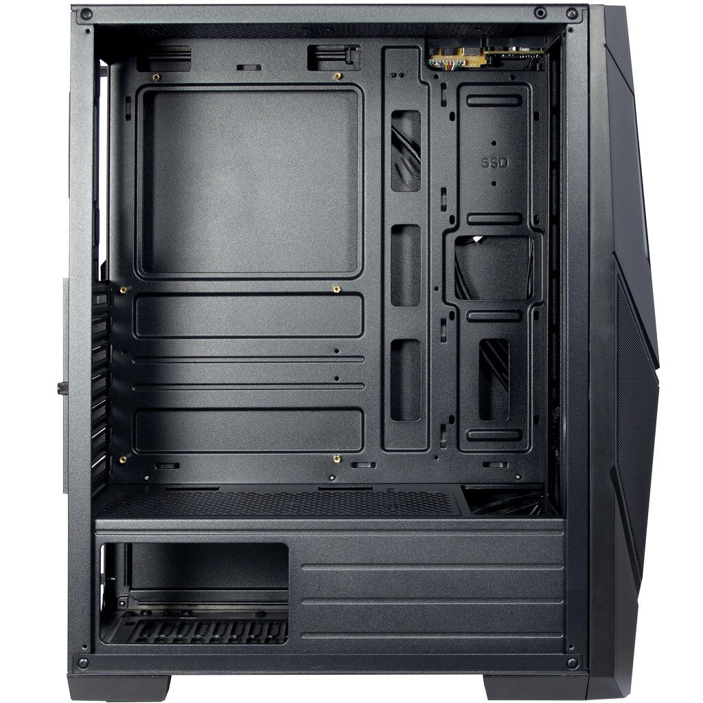 Inter-Tech IT-3303 HORNET Tower Svart