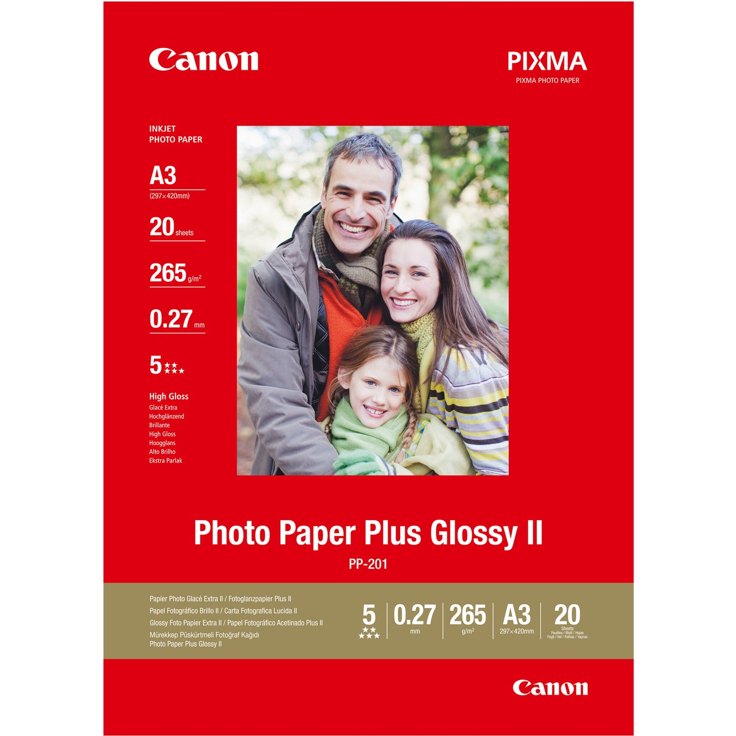 Canon 2311B020 fotopapper A3 Högglans