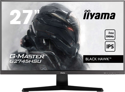 iiyama G-MASTER G2745HSU-B2 LED display 68,6 cm (27") 1920 x 1080 pixlar Full HD Svart