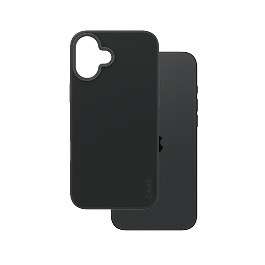 PanzerGlass CARE by ® Fashionable Case Black w. MagSafe iPhone 16 Plus mobiltelefonfodral Omslag Svart