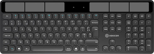 Voxicon DK-SO2WL-B/FR tangentbord Kontor RF Trådlös AZERTY Fransk Svart