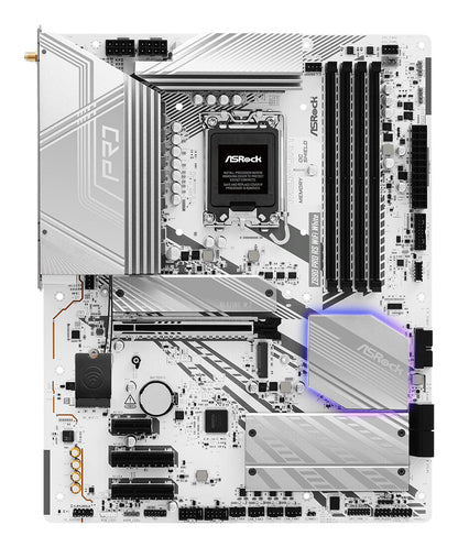 Asrock Z890 Pro RS WiFi White Intel Z890 LGA 1851 (Socket V1) ATX