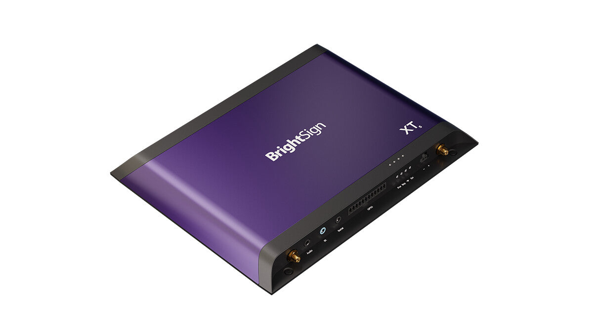 BrightSign XT245 digitala mediaspelare Blå 8K Ultra HD 256 GB