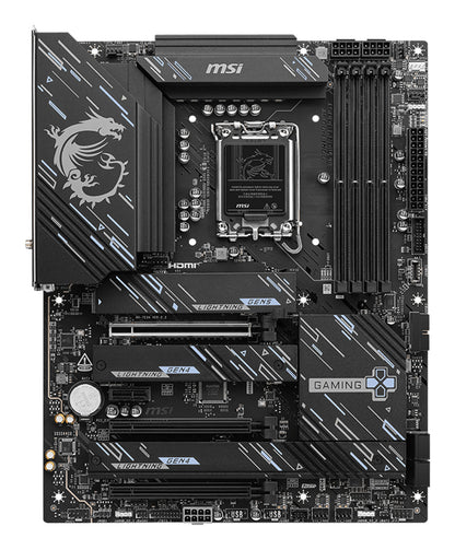 MSI Z890 GAMING PLUS WIFI moderkort Intel Z890 LGA 1851 (Socket V1) ATX