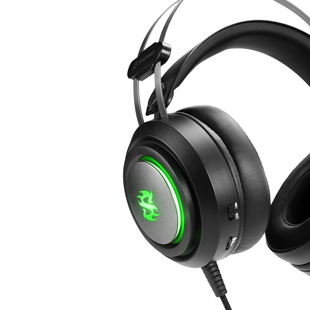 Sharkoon Skiller SGH30 Headset Kabel Huvudband Spela Svart