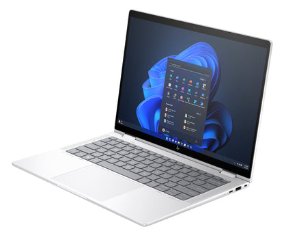 HP Elite x360 1040 G11 Intel Core Ultra 7 155H Hybrid (2-i-1) 35,6 cm (14") Pekskärm WUXGA 32 GB LPDDR5x-SDRAM 1 TB SSD Wi-Fi 6E (802.11ax) Windows 11 Pro AI PC Silver