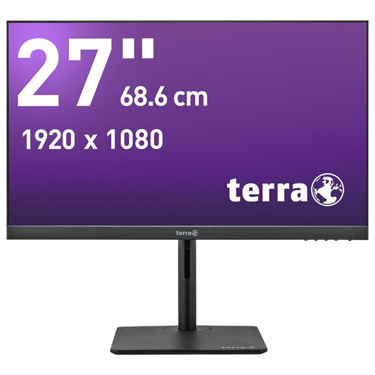 TERRA 3030230 platta pc-skärmar 68,6 cm (27") 1920 x 1080 pixlar Full HD LED Svart