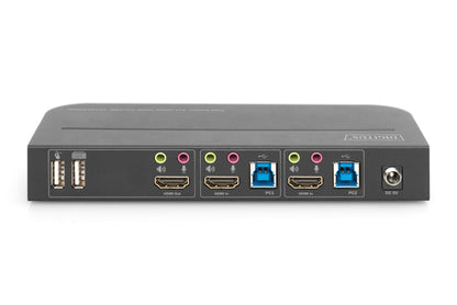 Digitus DS-12874 KVM-switchar Svart