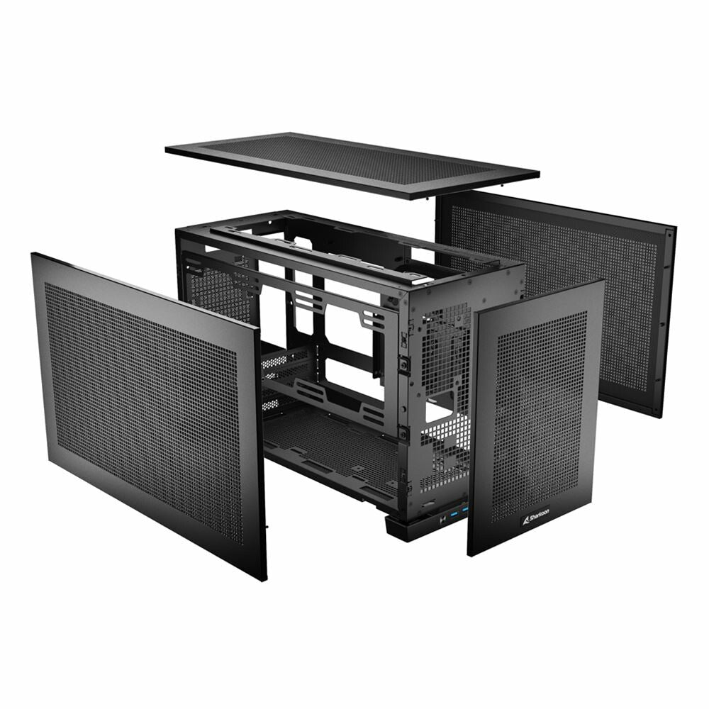 Sharkoon REBEL C20 RGB ITX datorväskor Svart