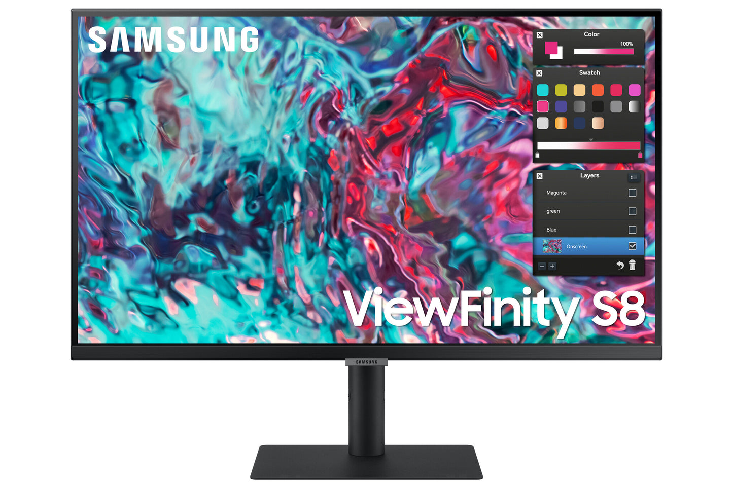 Samsung S80TB LED display 68,6 cm (27") 3840 x 2160 pixlar 4K Ultra HD Svart