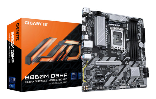 GIGABYTE B860M D3HP moderkort Intel B860 LGA 1851 (Socket V1) micro ATX