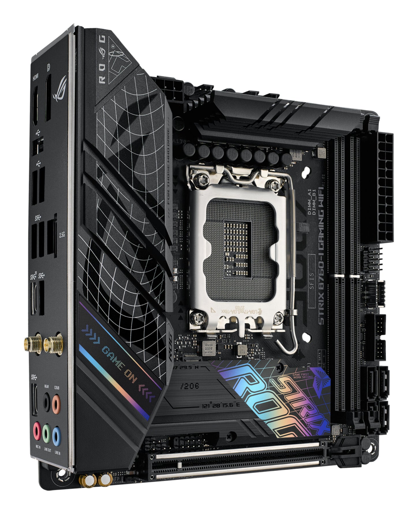 ASUS ROG STRIX B760-I GAMING WIFI Intel B760 LGA 1700 Mini-ITX