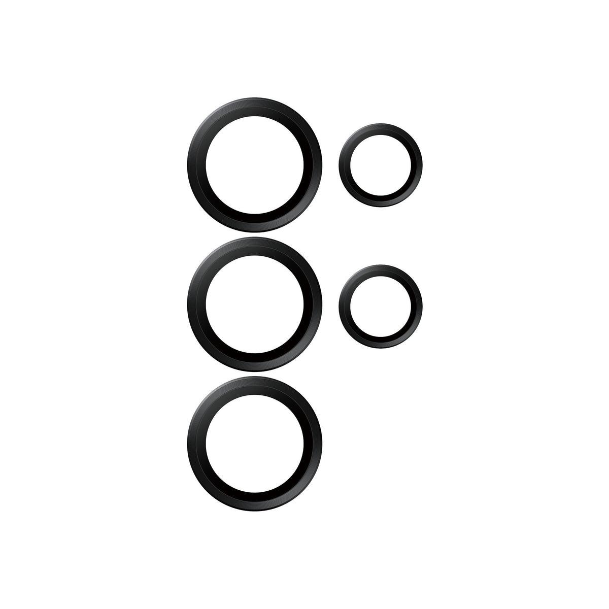 PanzerGlass ® Hoops® Ceramic Camera Lens Protector Samsung Galaxy S25 Ultra Genomskinligt skärmskydd 1 styck