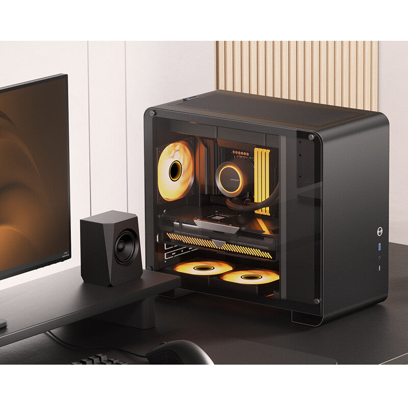 Jonsbo U4 Mini Mini Tower Svart