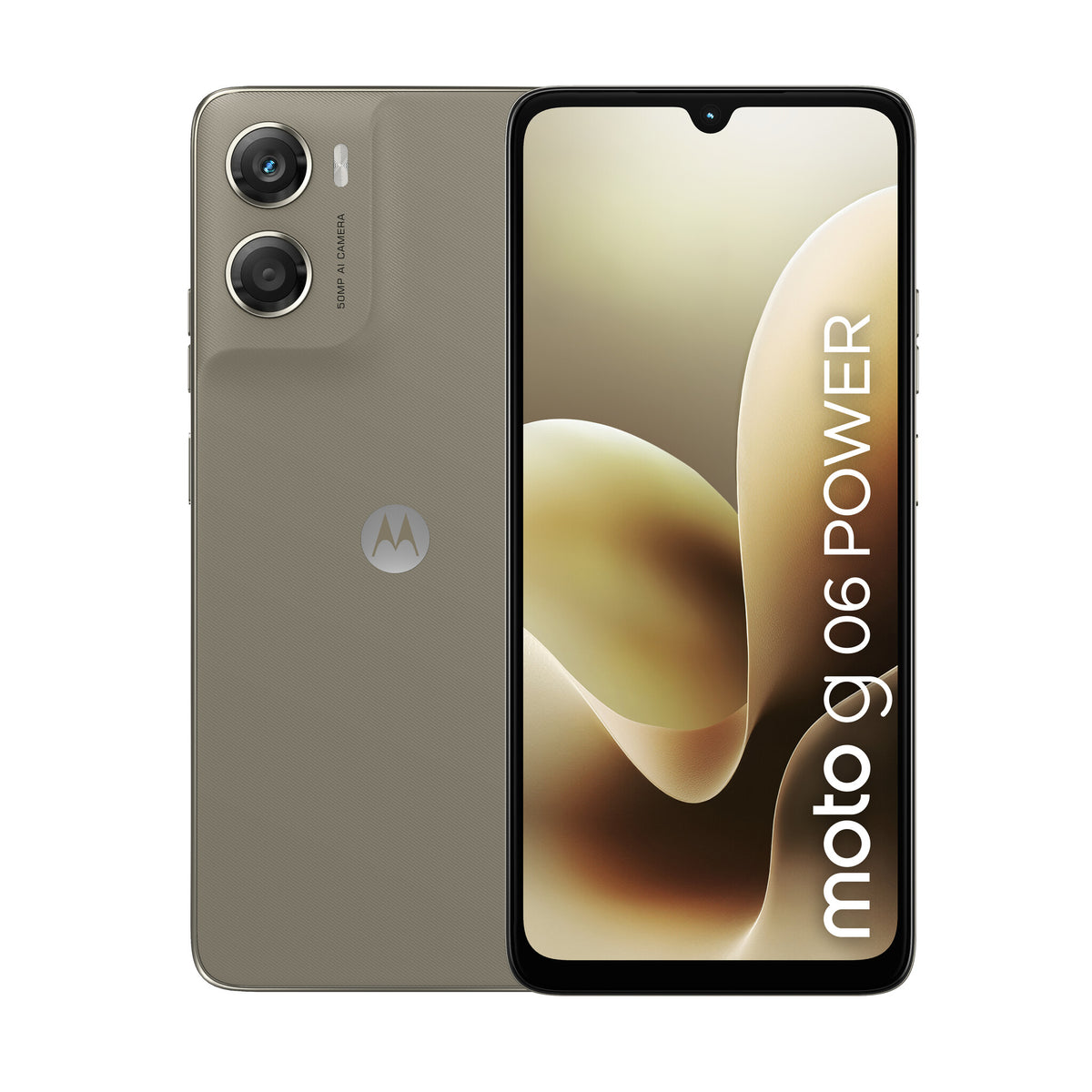Motorola moto g06 power 17,5 cm (6.88") Dubbla SIM-kort Android 15 4G USB Type-C 4 GB 64 GB 7000 mAh Khaki
