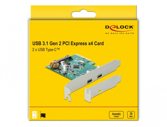 DeLOCK 90397 nätverkskort/adapters Intern USB 3.2 Gen 1 (3.1 Gen 1)