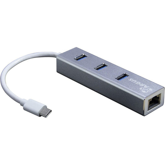 Inter-Tech Argus IT-410-S USB 3.2 Gen 1 (3.1 Gen 1) Type-C Grå