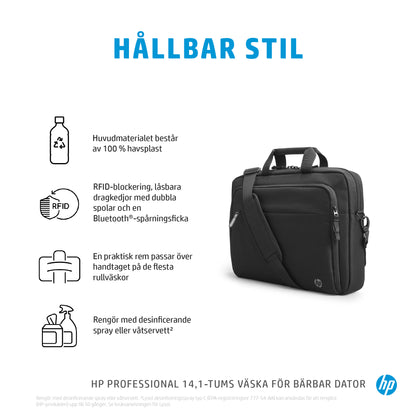 HP Professional 14,1 tum väska för bärbar dator