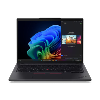 Lenovo ThinkPad T14 Gen 6 (AMD) Copilot+ PC AMD Ryzen AI 5 340 Bärbar dator 35,6 cm (14") WUXGA 32 GB DDR5-SDRAM 1 TB SSD Wi-Fi 7 (802.11be) Windows 11 Pro tyska Svart