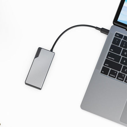ALOGIC UCFUHDV2-SGR dockningsstationer för bärbara datorer USB 3.2 Gen 1 (3.1 Gen 1) Type-C Svart, Grå