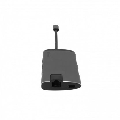 Verbatim 49142 dockningsstationer för bärbara datorer USB 3.2 Gen 1 (3.1 Gen 1) Type-C Svart, Silver
