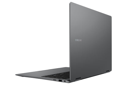 Samsung Galaxy Book5 Pro 360 Copilot+ PC Intel Core Ultra 7 258V Bärbar dator 40,6 cm (16") Pekskärm WQXGA+ 32 GB LPDDR5x-SDRAM 1 TB SSD Wi-Fi 7 (802.11be) Windows 11 Home Grå