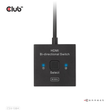 CLUB3D CSV-1384 KVM-switchar