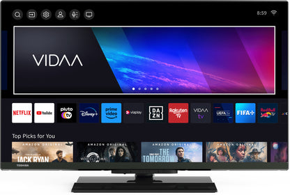 Toshiba 32LV3E63DG TV-apparat 81,3 cm (32") Full HD Smart-TV Svart 250 cd/m²