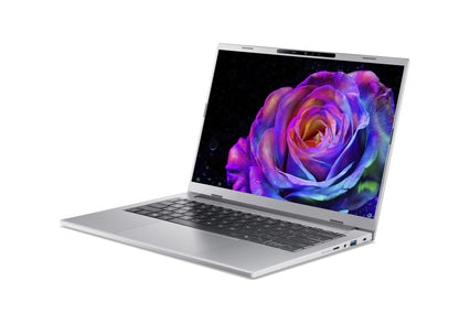 Acer Aspire 14 AI A14-61M-R63L AMD Ryzen AI 7 PRO 350 Bärbar dator 35,6 cm (14") WUXGA 32 GB LPDDR5x-SDRAM 1 TB SSD Wi-Fi 6E (802.11ax) Windows 11 Home Silver