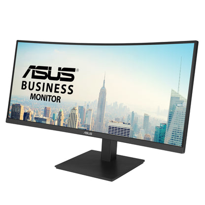 ASUS VA34VCPSR platta pc-skärmar 86,4 cm (34") 3440 x 1440 pixlar Wide Quad HD LCD Svart