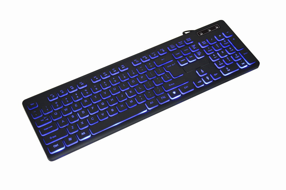 Gembird KB-UML3-02 tangentbord Hem / Kontor USB QWERTY Engelska (USA) Svart