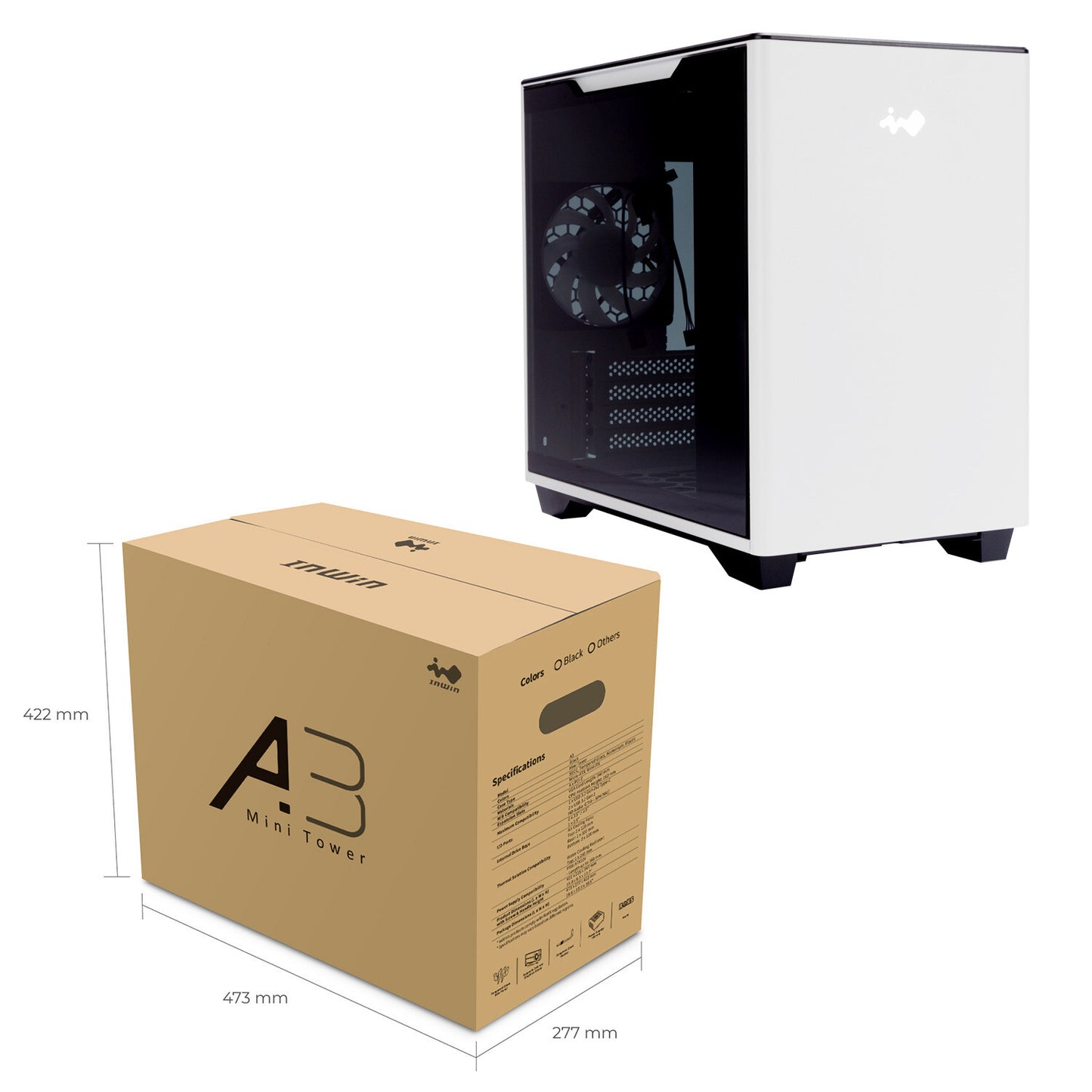 In Win A3 Mini Tower Vit