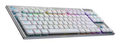 Logitech G G915 X LIGHTSPEED tangentbord Spela USB + RF Wireless + Bluetooth QWERTY Nordic Vit