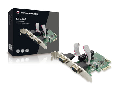 Conceptronic SRC01G nätverkskort/adapters Intern RS-232