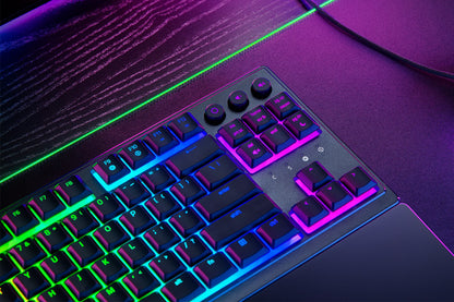 Razer Ornata V3 Tenkeyless tangentbord Spela USB QWERTZ tyska Svart