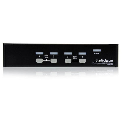 StarTech.com Professionell VGA USB KVM-switch med 4 portar och hubb