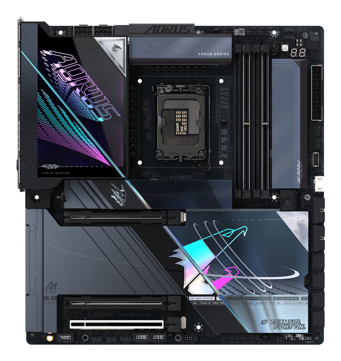 GIGABYTE Z890 AORUS MASTER AI TOP Intel Z890 LGA 1851 (Socket V1) Utökad ATX