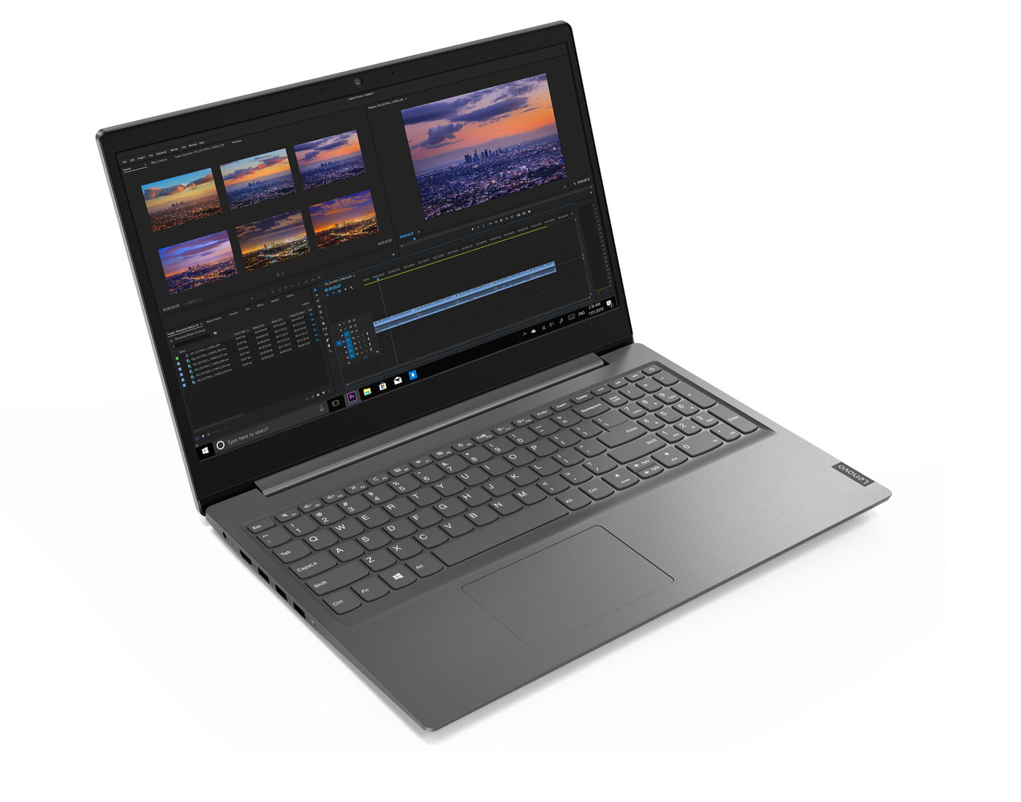 Lenovo V15 ADA AMD Athlon Silver 3050U Bärbar dator 39,6 cm (15.6") HD 4 GB DDR4-SDRAM 1 TB HDD Wi-Fi 5 (802.11ac) Windows 10 Home Grå
