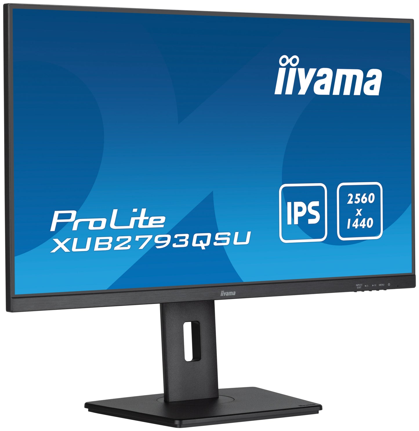 iiyama XUB2793QSU-B7 platta pc-skärmar 68,6 cm (27") 2560 x 1440 pixlar Quad HD LED Svart