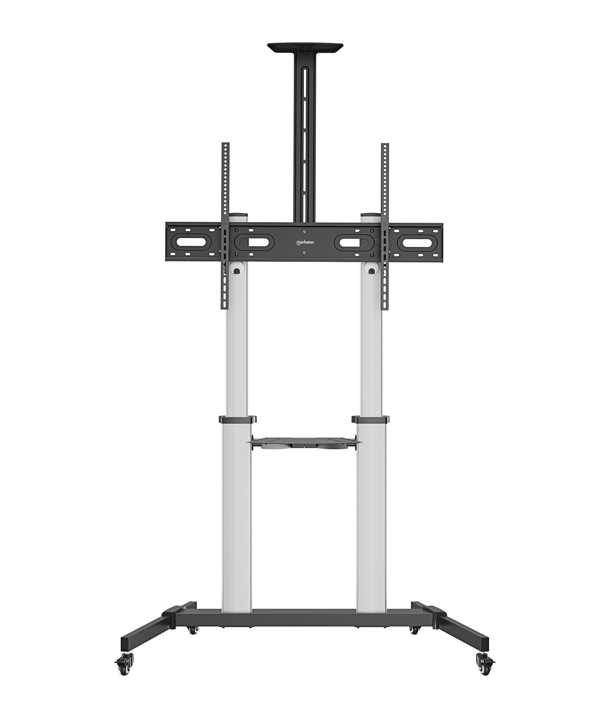 Manhattan 462563 tv-fäste 2,54 m (100") Svart, Silver