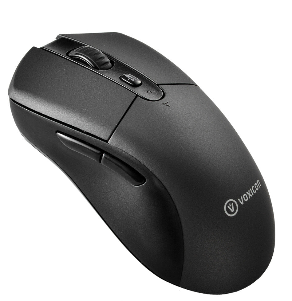 Voxicon Gr1000 (Bt+2.4G) datormöss Kontor högerhand Trådlös RF + Bluetooth Optisk 2400 DPI