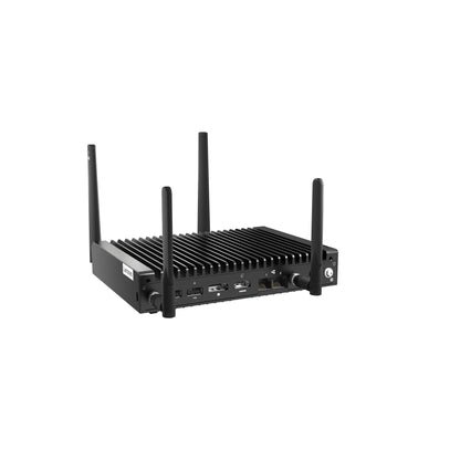 Lenovo ThinkEdge SE10 Intel Atom® x6425RE 8 GB DDR4-SDRAM 256 GB SSD Windows 11 IoT Enterprise Mini PC Mini-PC Svart