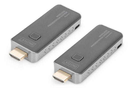 Digitus DS-55319 AV-förlängare Sändare och mottagare för AV-utrustning Svart
